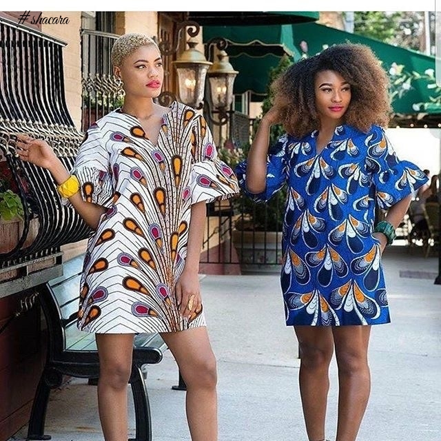 TAKE A PEEK AT THESE GORGEOUS ANKARA STYLES