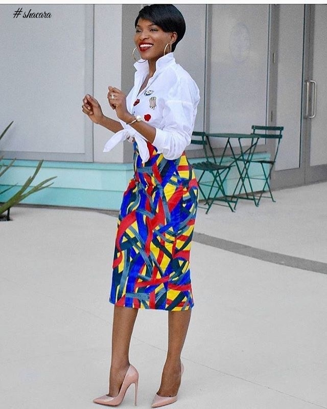 GORGEOUS AND TRENDING ANKARA PRINT STYLES