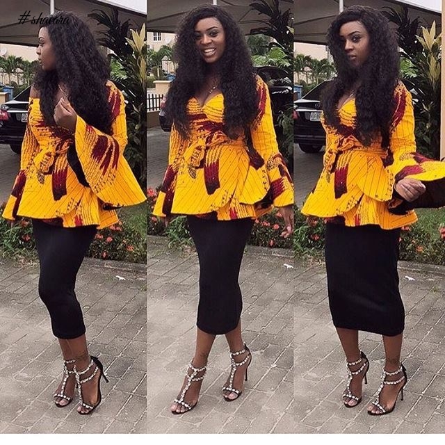 GORGEOUS AND TRENDING ANKARA PRINT STYLES