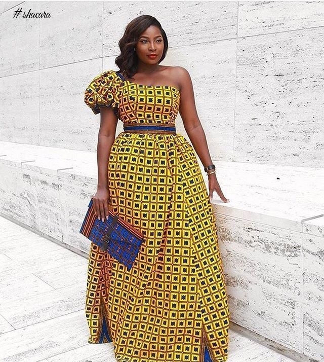GORGEOUS AND TRENDING ANKARA PRINT STYLES