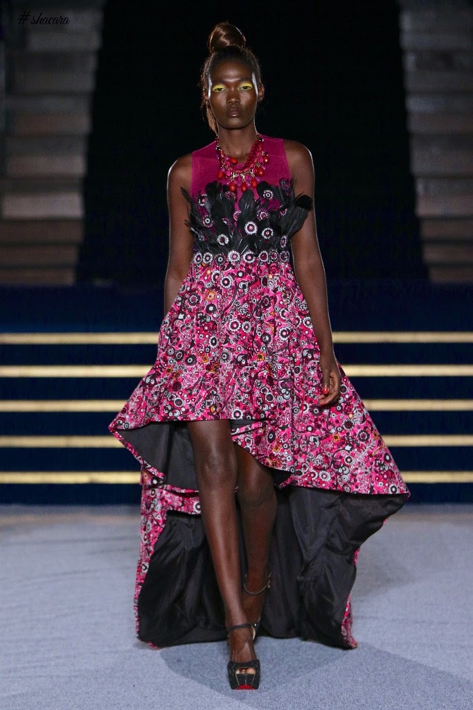 Africa Fashion Week London (AFWL) returned for its 7th edition over the weekend from Friday, August 11 to Saturday, August 12, 2017 at Freemasons’ Hall, Covenant Garden, London.  The fashion show featured vibrant and colour