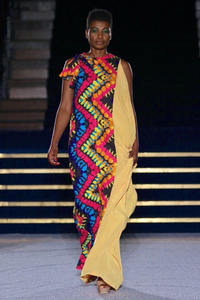 Africa Fashion Week London (AFWL) returned for its 7th edition over the weekend from Friday, August 11 to Saturday, August 12, 2017 at Freemasons’ Hall, Covenant Garden, London.  The fashion show featured vibrant and colour