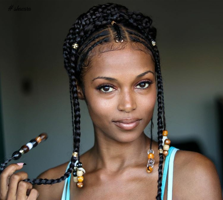 Looking For Awesome Ways To Slay Your Braids? Hair&Beauty Youtuber Kersti Pitre Has All The Styles