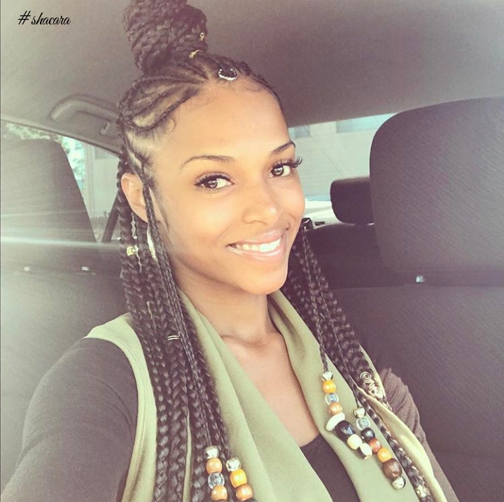 Looking For Awesome Ways To Slay Your Braids? Hair&Beauty Youtuber Kersti Pitre Has All The Styles