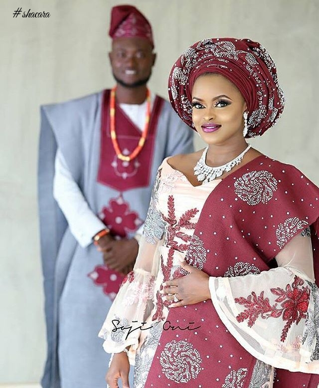 FABULOUS ASO OKE TRENDS FASHIONABLE BRIDES SLAYED OVER THE WEEKEND.