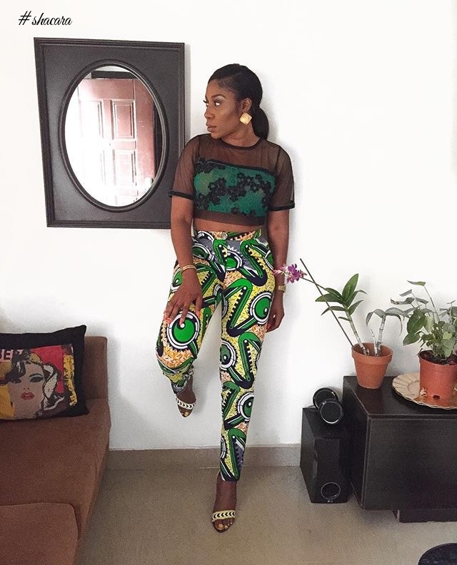 KAYLAH ONIWO AND HER ANKARA STYLE