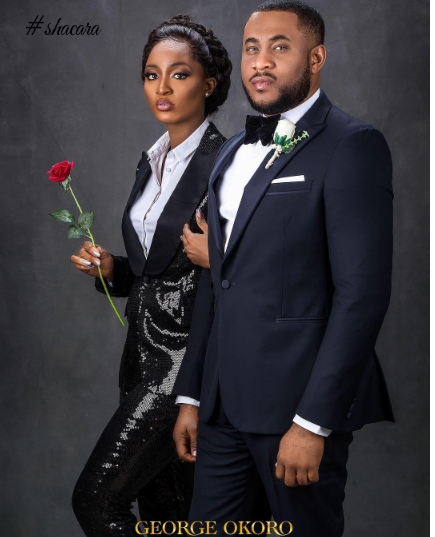 Bond & The Bond Girl! We Are Crushing On Powede & Ikenna’s Pre-Wedding Shoot