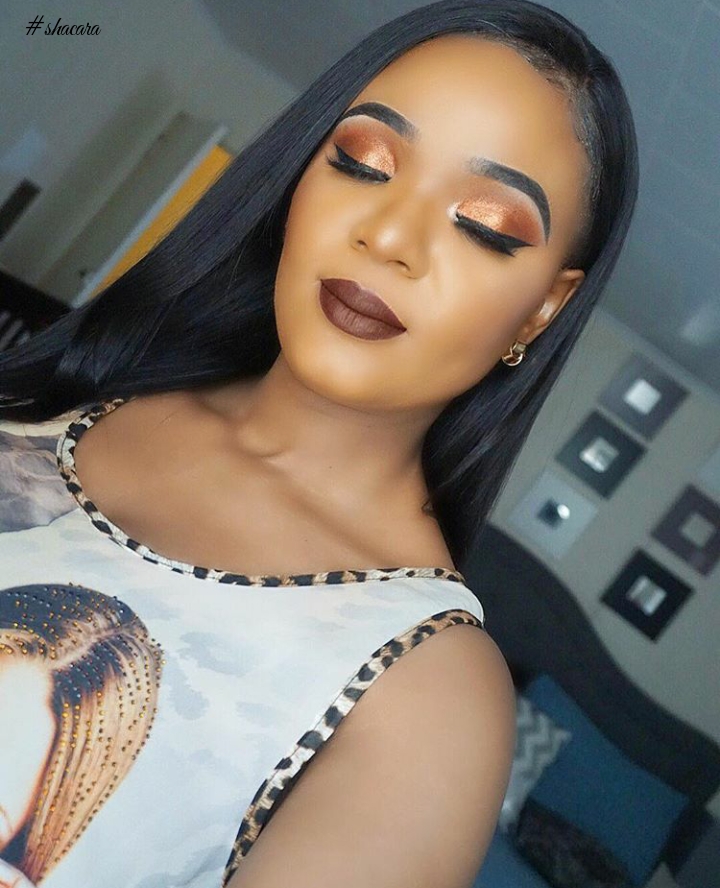 Check Out 10 Stunning Makeup Looks Served By Beauty Enthusiast Omalle And Get Inspired