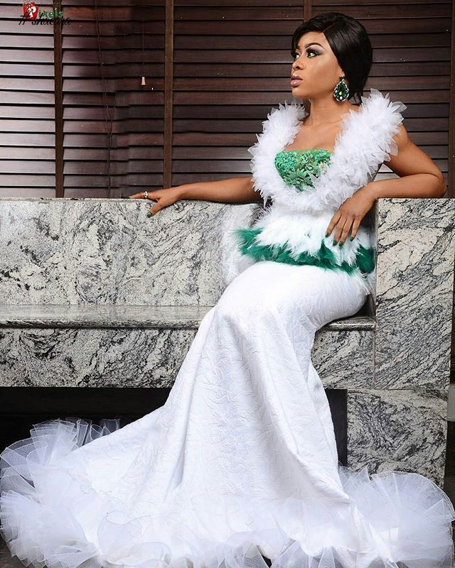 GREEN AND WHITE INDEPENDENCE DAY STYLES! NIGERIA LOOKED FABULOUS AT 57