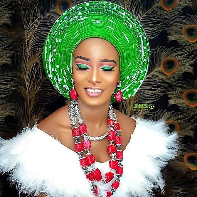 GREEN AND WHITE INDEPENDENCE DAY STYLES! NIGERIA LOOKED FABULOUS AT 57
