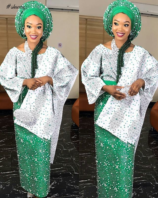 GREEN AND WHITE INDEPENDENCE DAY STYLES! NIGERIA LOOKED FABULOUS AT 57