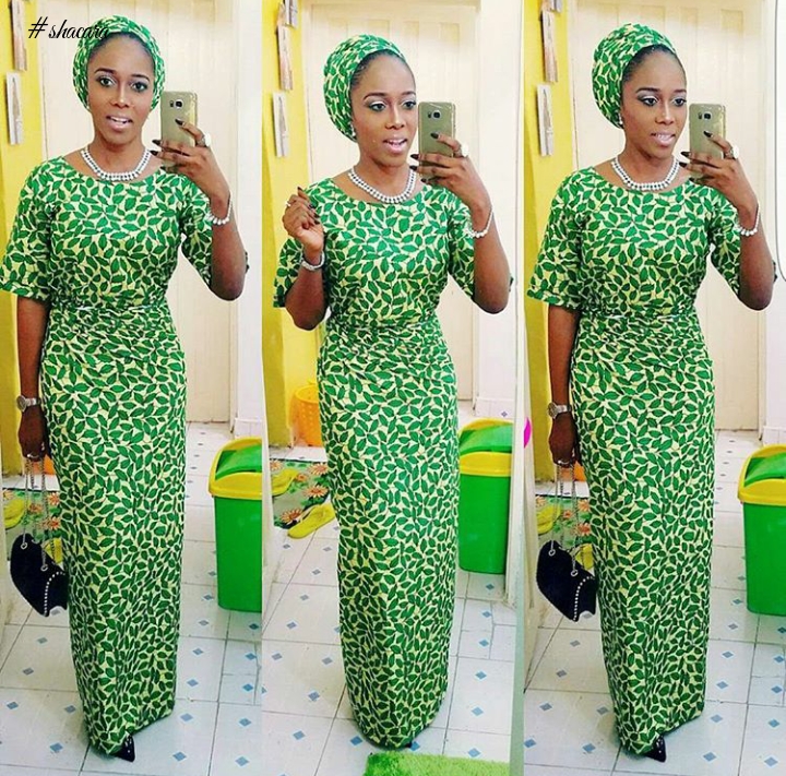 Check Out How Nigerians Are Serving White And Green Inspired Looks In Celebration Of Their Independence Day