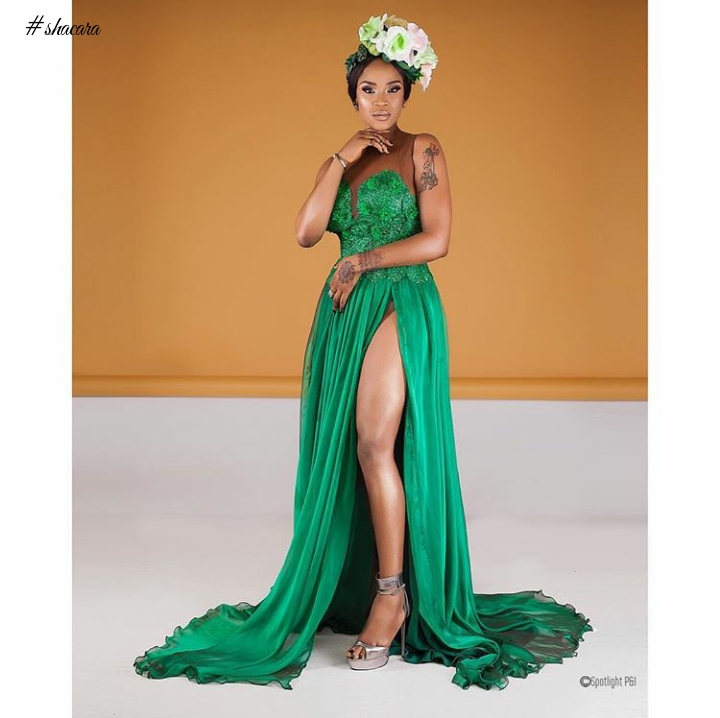 Check Out How Nigerians Are Serving White And Green Inspired Looks In Celebration Of Their Independence Day