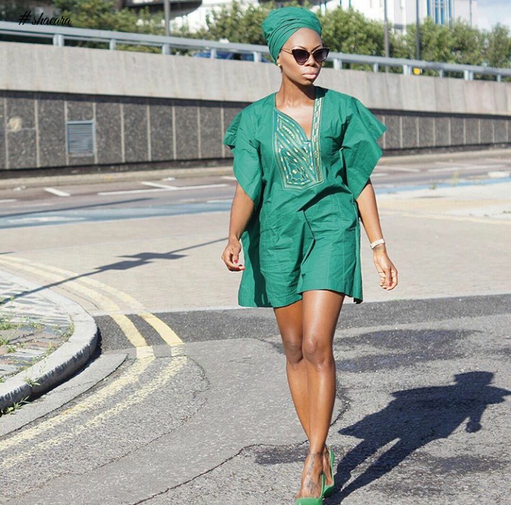 Check Out How Nigerians Are Serving White And Green Inspired Looks In Celebration Of Their Independence Day