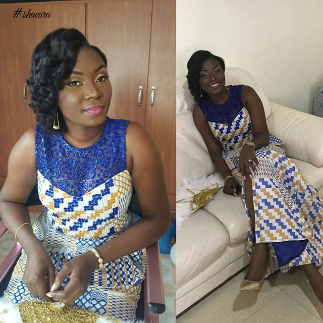 CREATIVE STYLING! GHANAIAN DIVAS MAKES THE KENTE MATERIAL LOOK SENSATIONAL