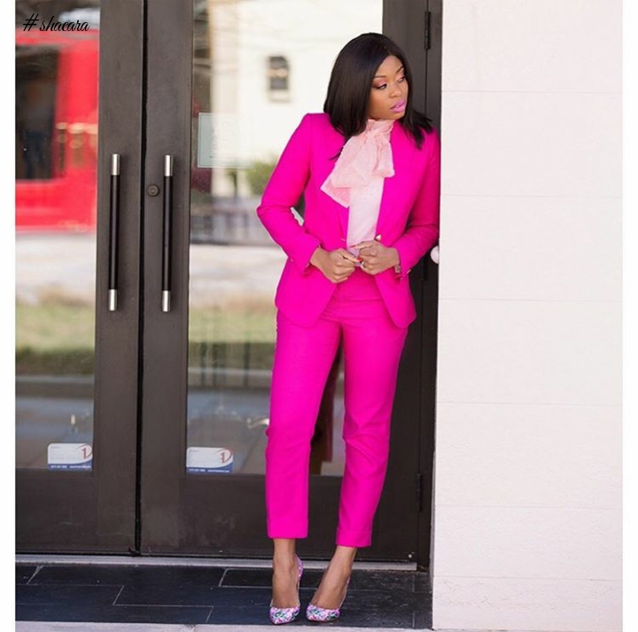 Check Out 10 Fab Work-Style Inspirations Served By Style Blogger, Stella Uzo