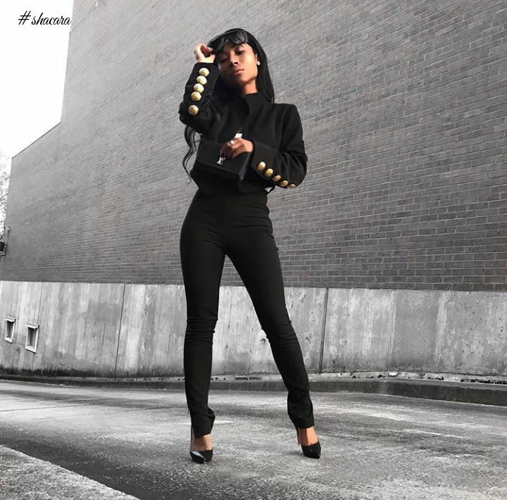 All Black Is Wining: Take A Look At How These Fashion Lovers Are Slaying The Look