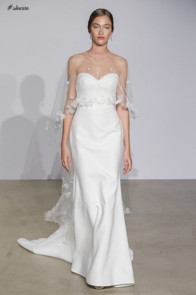 WEDDING DRESS TRENDS FROM BRIDAL FASHION WEEK FALL 2018