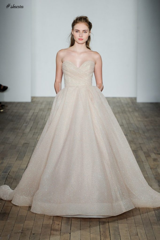 WEDDING DRESS TRENDS FROM BRIDAL FASHION WEEK FALL 2018