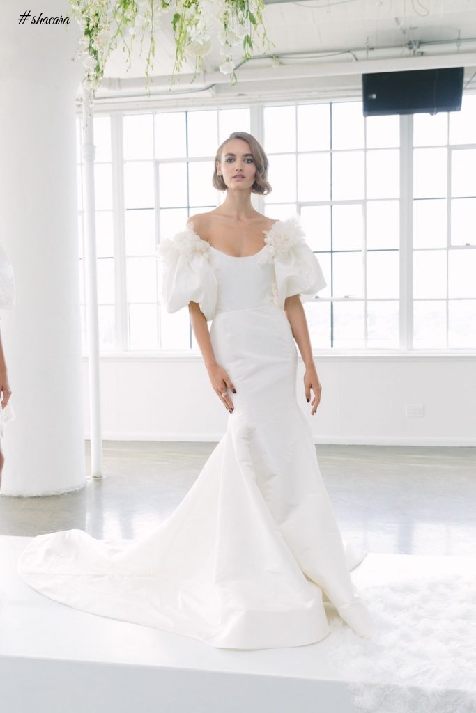 WEDDING DRESS TRENDS FROM BRIDAL FASHION WEEK FALL 2018