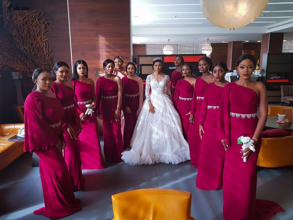 #TheCasuals17! First Photos From Yomi Casual & Grace Amarachukwu Makun’s White Wedding