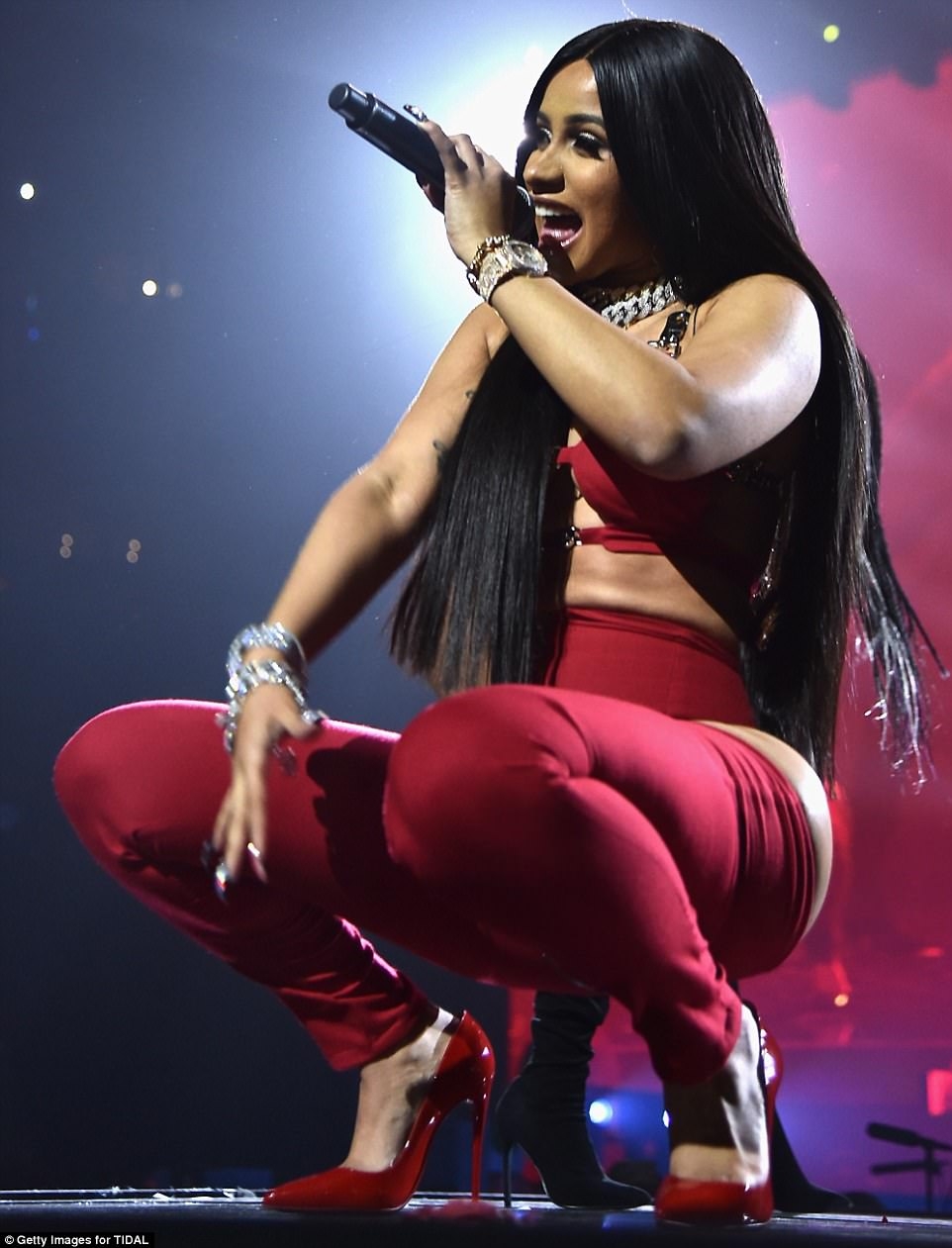 Photos! Jay Z, Cardi B, Chris Brown, JLO, More Perform At Tidal X Brooklyn Concert