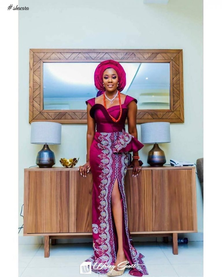 sizzling hot asoebi styles stylish woman