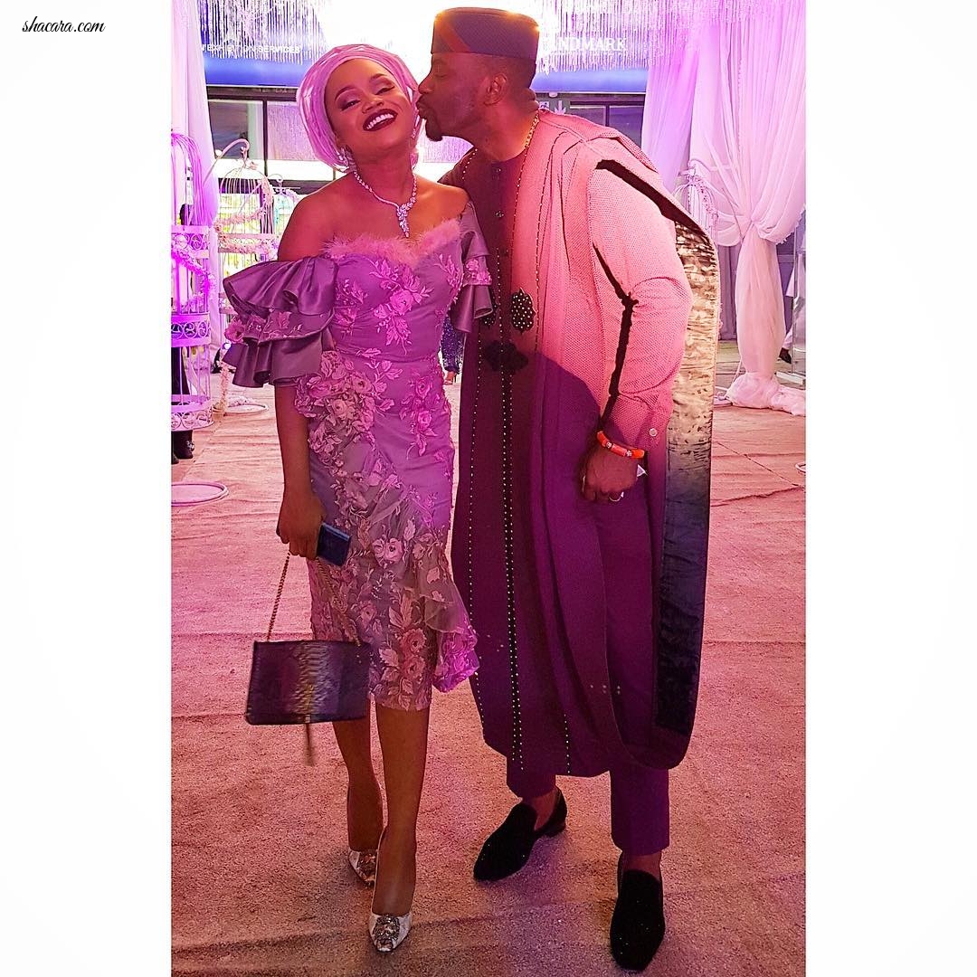 2Face, Annie Idibia, Paul, Anita Okoye, Couples at Banky W & Adesua Etomi’s Traditional Wedding