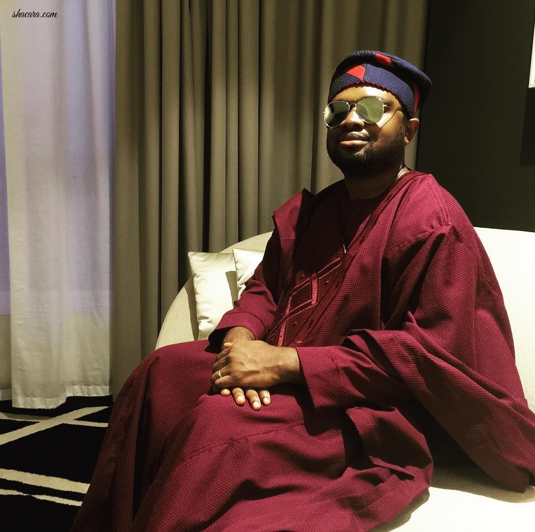 Demons Or Angels? Check Out The Hot Men At Banky W & Adesua Etomi’s Traditional Wedding