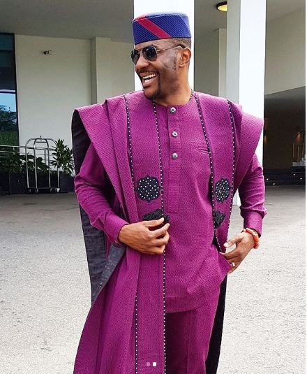 Demons Or Angels? Check Out The Hot Men At Banky W & Adesua Etomi’s Traditional Wedding