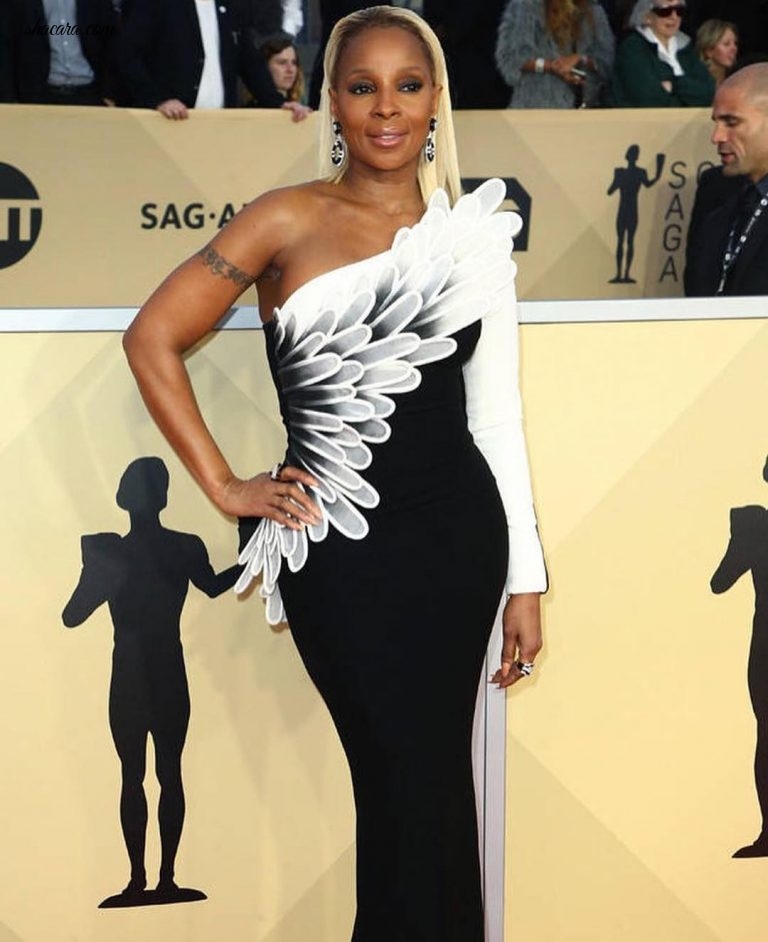 SEE ALL THE GLAMOROUS LOOKS STRAIGHT FROM THE 2018 SAG AWARDS RED CARPET