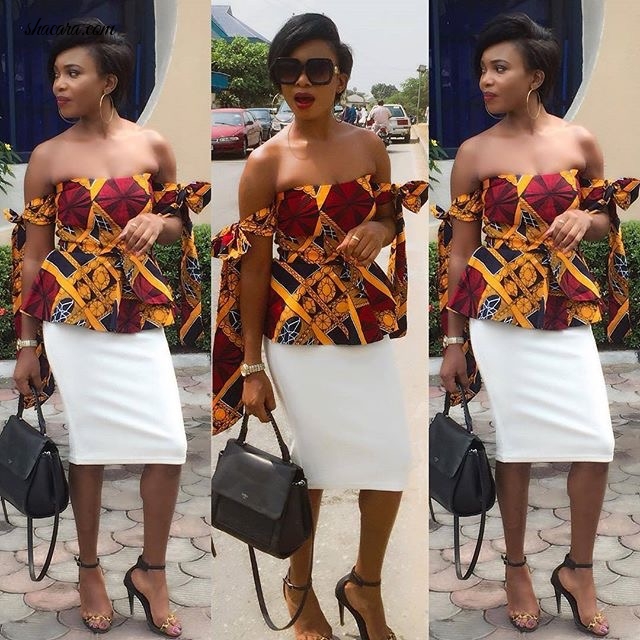 LOOK YOUR BEST IN ANY OF THESE ANKARA STYLES