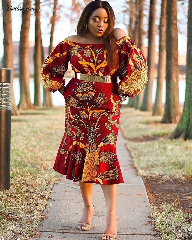 LOOK YOUR BEST IN ANY OF THESE ANKARA STYLES