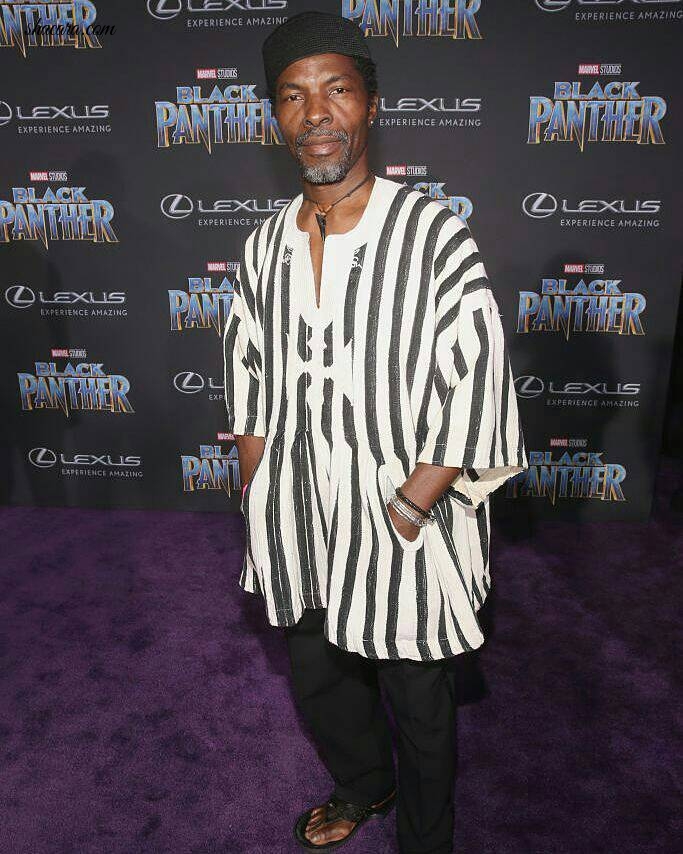 African Themed Fashion Dominates At Black Panther Movie Premiere