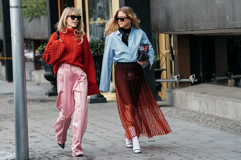 Check Out The Fashionistas At The Stockholm Fashion Week