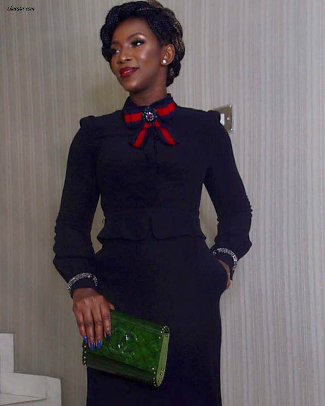 Genevieve Nnaji In Gucci & Makeup By IamDodos