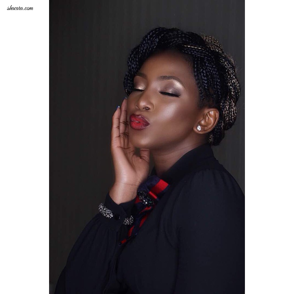 Genevieve Nnaji In Gucci & Makeup By IamDodos
