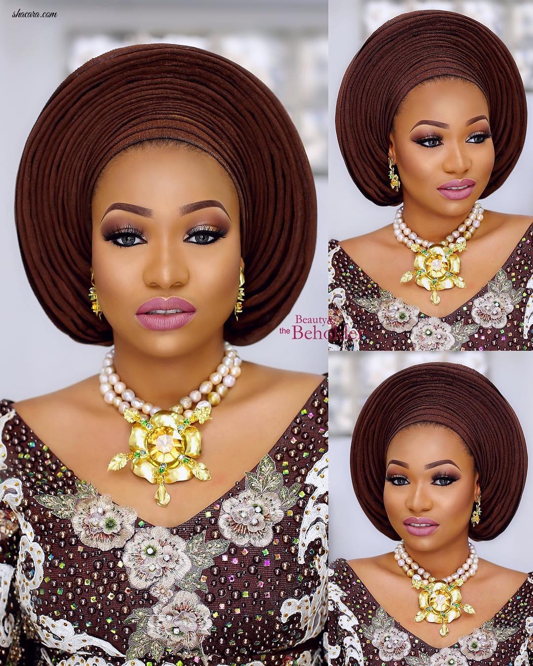 BOLD AND BEAUTIFUL FACES IN LATEST ASO OKE GELE