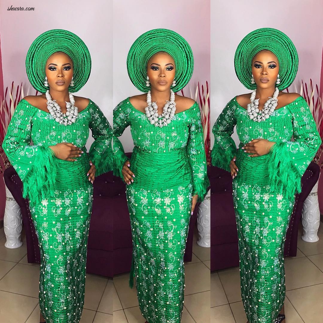 BOLD AND BEAUTIFUL FACES IN LATEST ASO OKE GELE