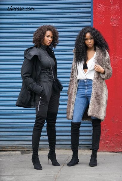 Check Out The Black Slay Queens At The New York Fashion Week Fall 2018!