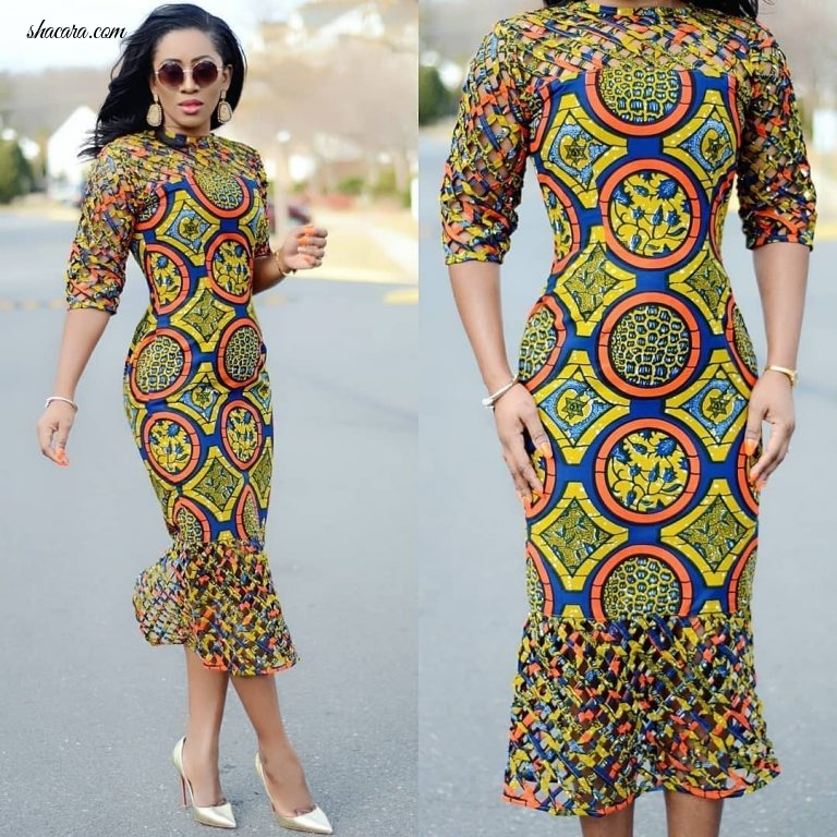 CUTE ANKARA CHURCH OUTFITS THAT YOU PRAISE THE LORD IN