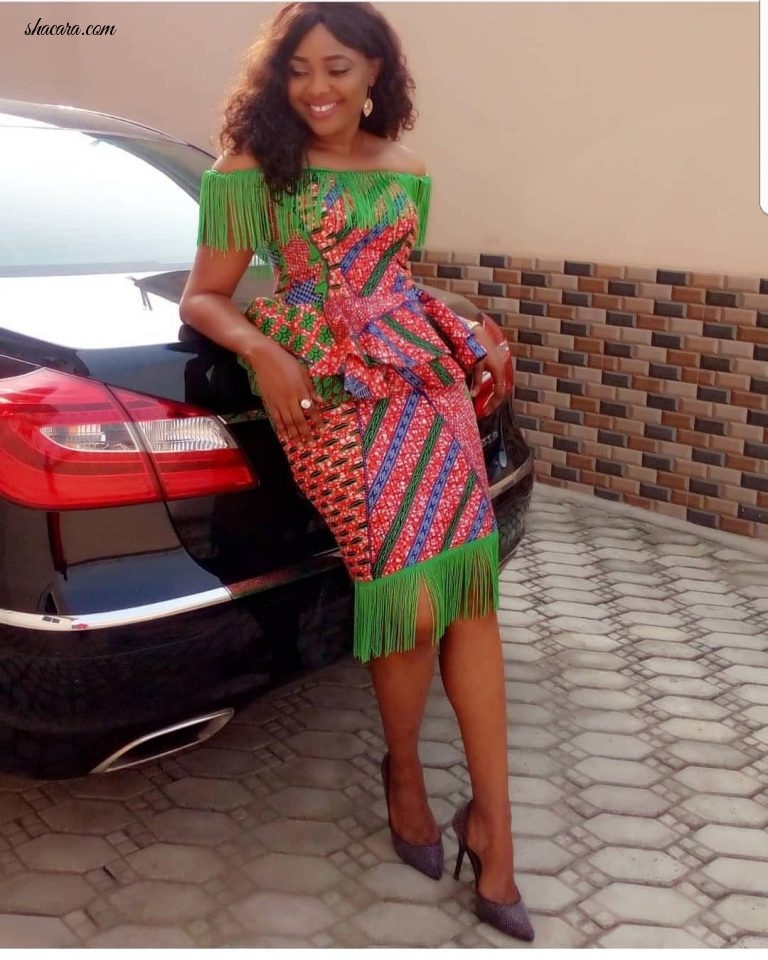 CUTE ANKARA CHURCH OUTFITS THAT YOU PRAISE THE LORD IN