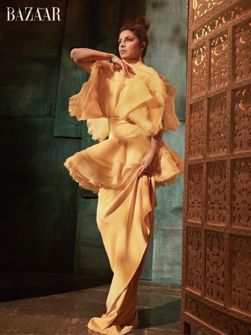 Priyanka Chopra Poses In Ladylike Styles For Harper’s Bazaar Vietnam