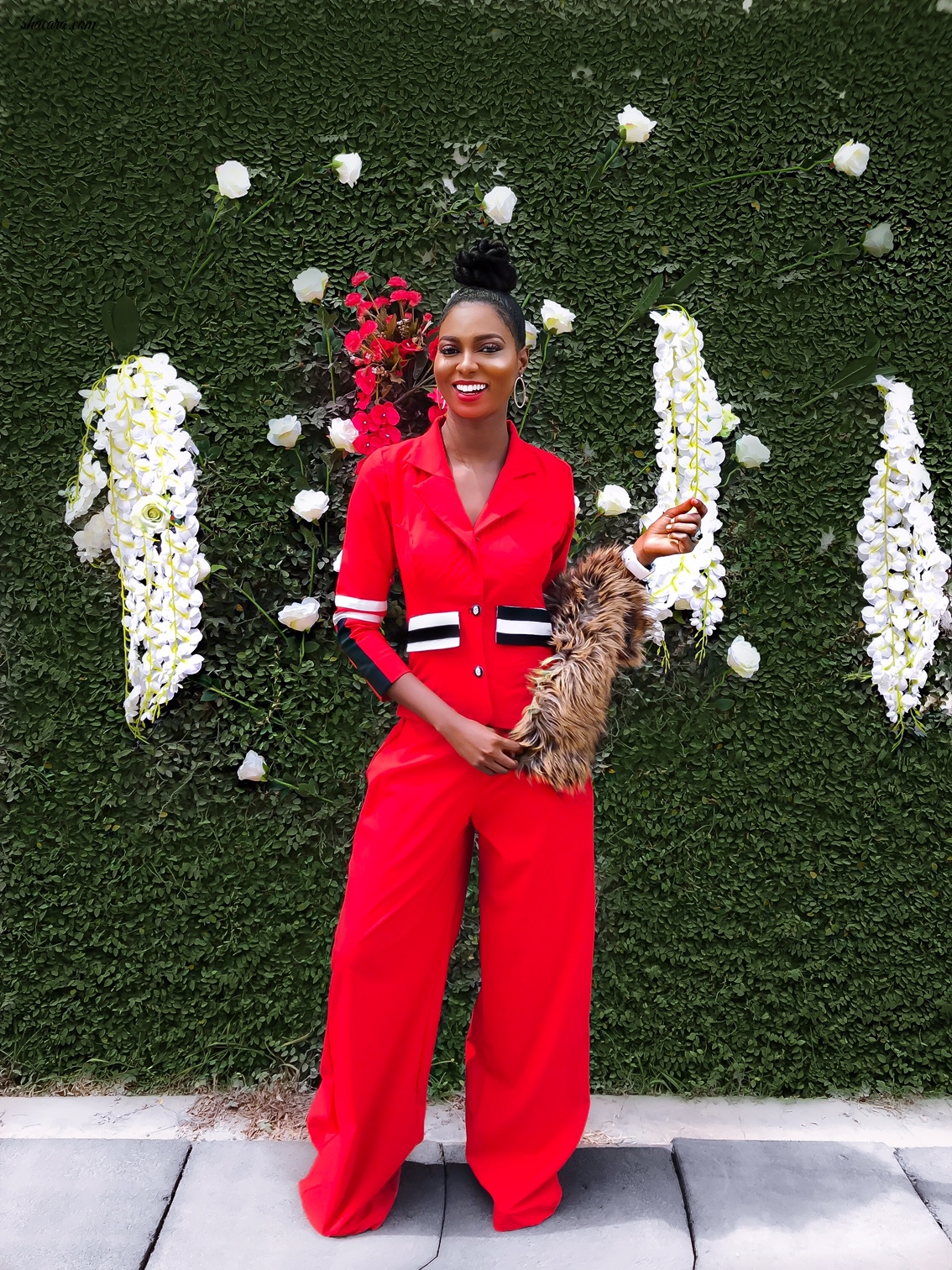 Abbyke Domina Release Photos From Her Pop Of Color & Floral Designs