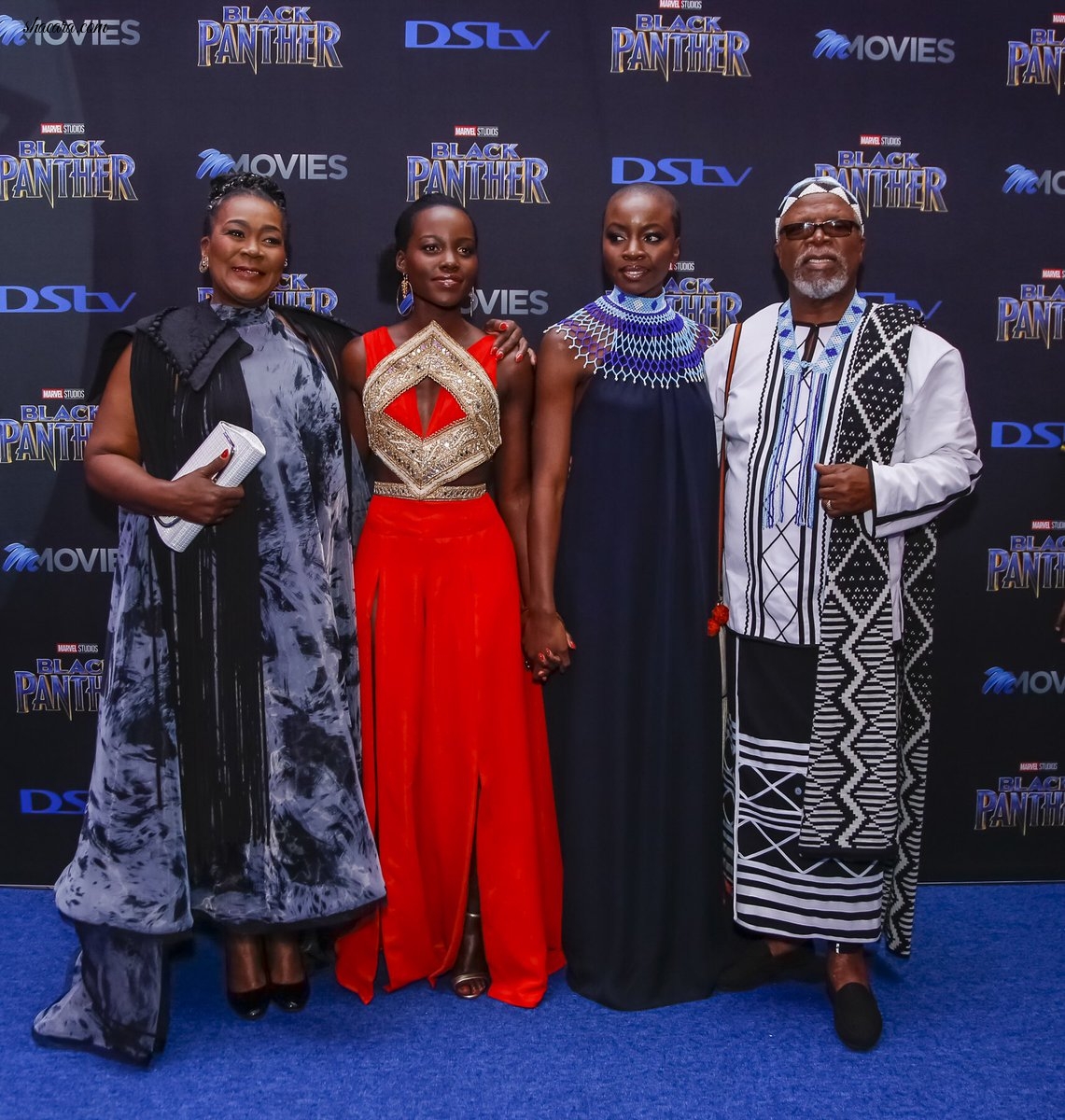 Lupita Nyong’o & Danai Gurira Bring Some Black Magic To The #BlackPanther South Africa Premiere