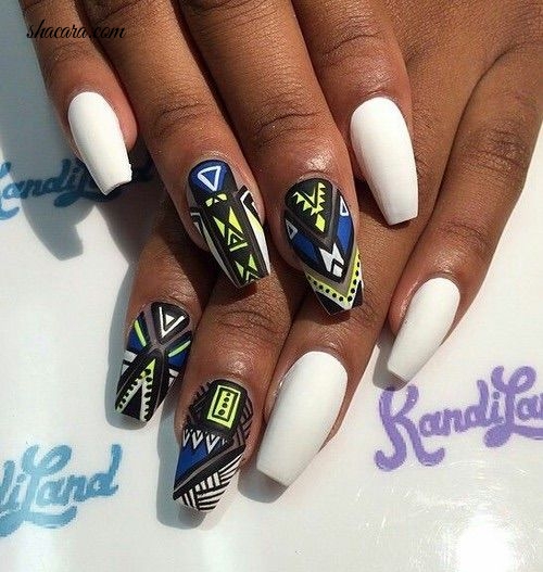 EMBRACE YOUR HERITAGE WITH THESE AFRICAN INSPIRED NAIL ART DESIGNS