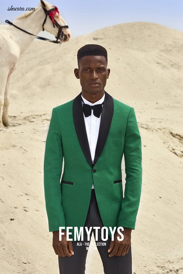 Nigerian Menswear Brand Femy Toys Presents “ALA” Suit Collection