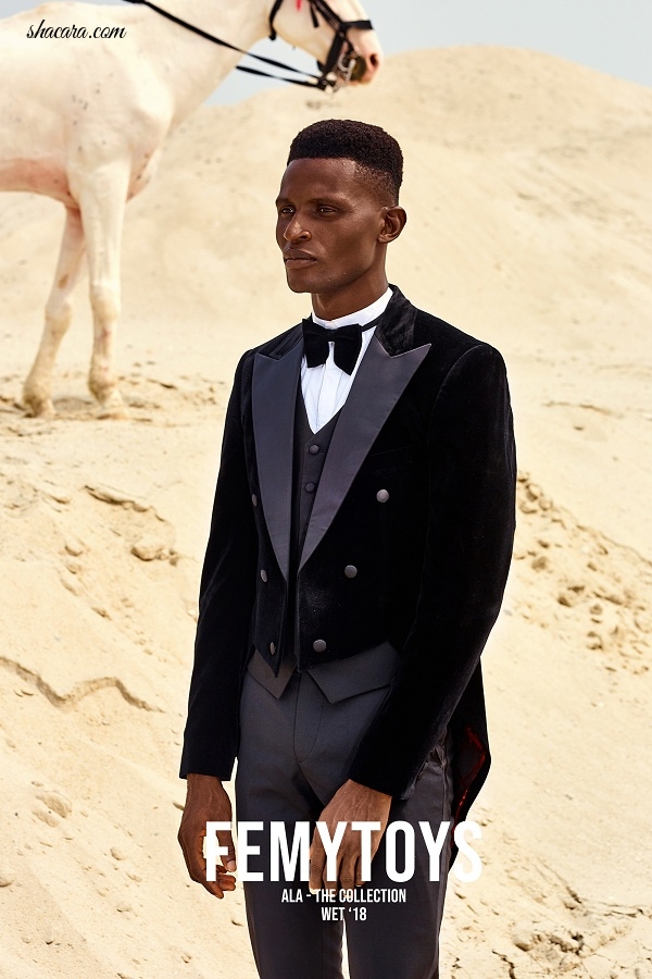 Nigerian Menswear Brand Femy Toys Presents “ALA” Suit Collection