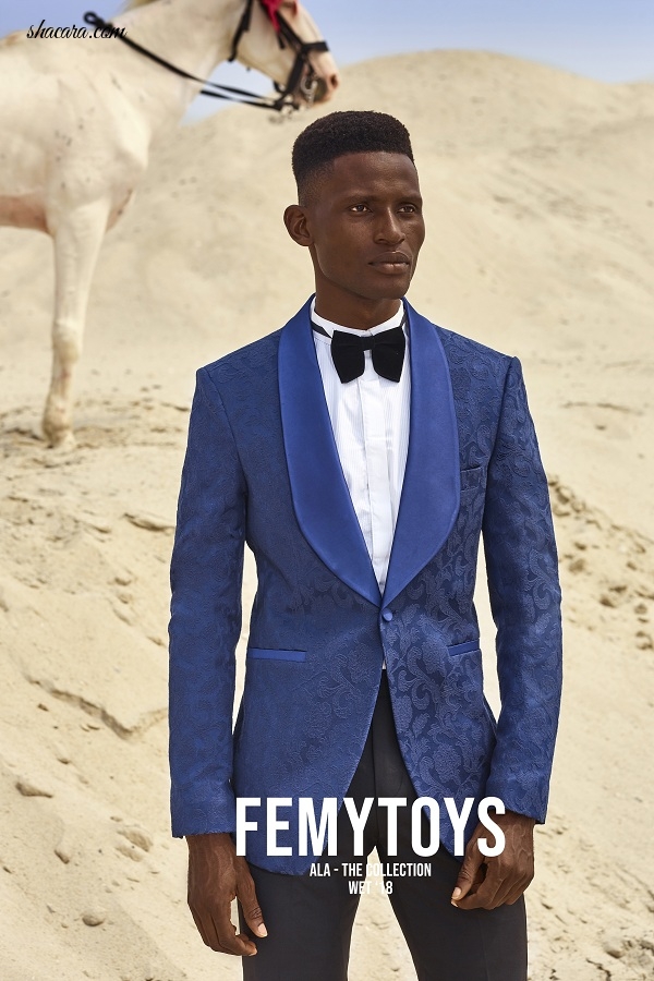 Nigerian Menswear Brand Femy Toys Presents “ALA” Suit Collection