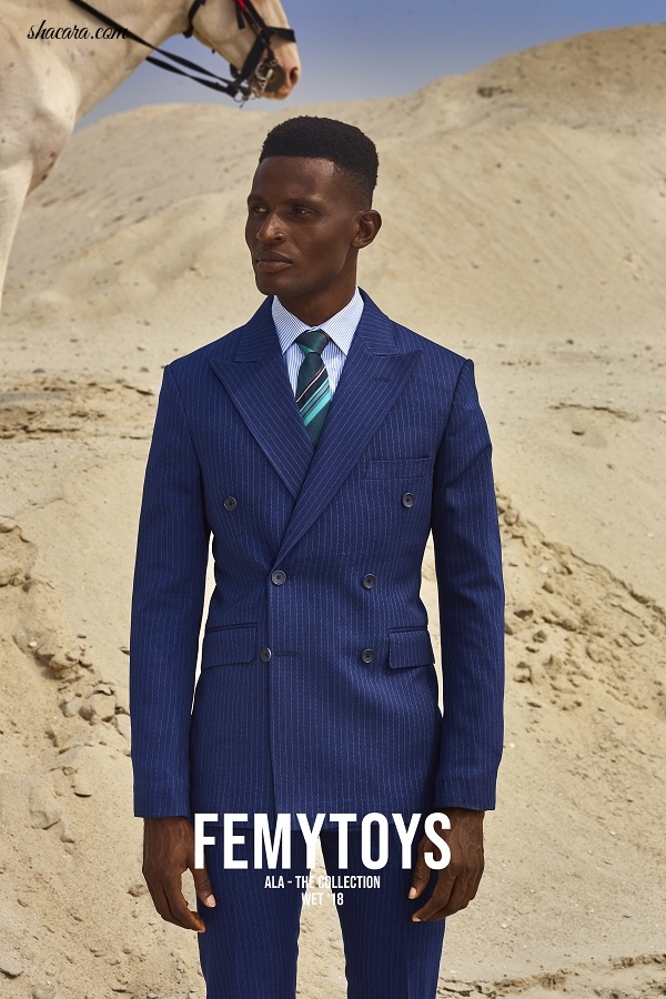 Nigerian Menswear Brand Femy Toys Presents “ALA” Suit Collection